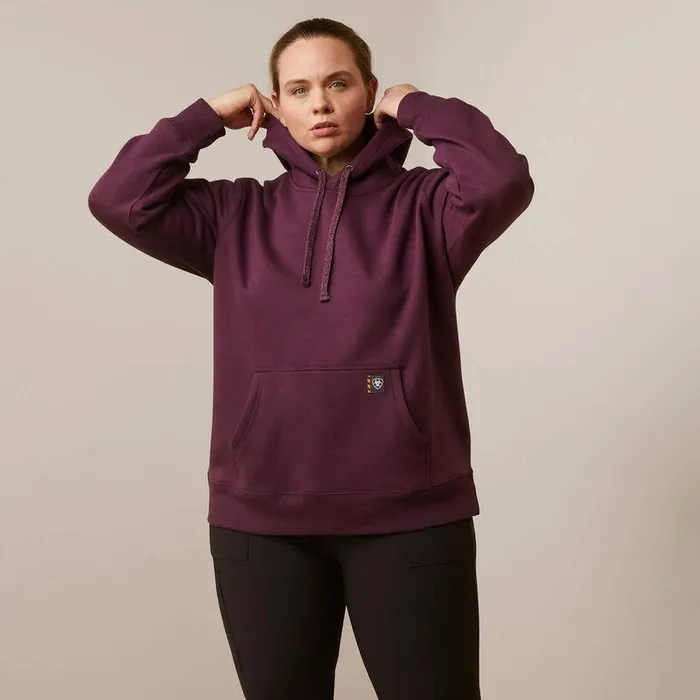 Women Sweatshirts and Hoodies Ariat Rebar Graphic Hoodie Potent Purpleand Peppercorn Women Sweatshirts and Hoodies Ariat Rebar Graphic Hoodie Potent Purpleand Peppercorn