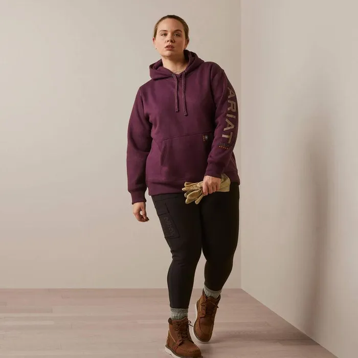 Women Sweatshirts and Hoodies Ariat Rebar Graphic Hoodie Potent Purpleand Peppercorn Women Sweatshirts and Hoodies Ariat Rebar Graphic Hoodie Potent Purpleand Peppercorn