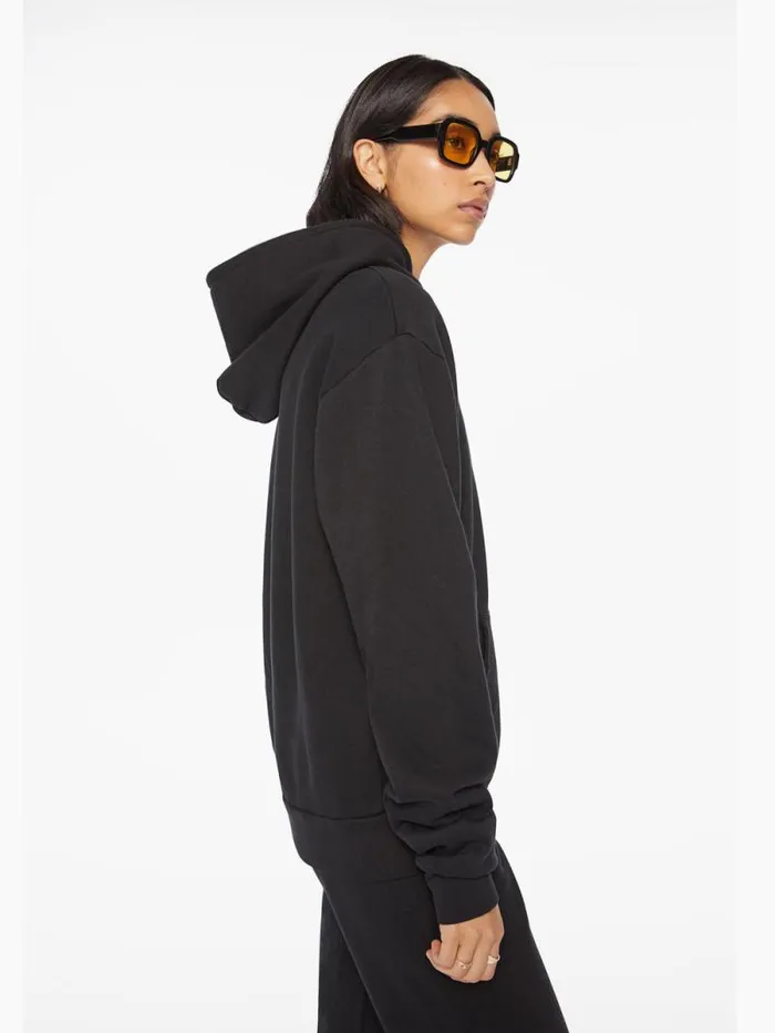 Women Sweatshirts Mother Denim Heart Hoodie Black