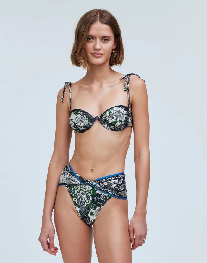 Women Swim Madewell Agua Bendita Lily Bikini Bottom Multi