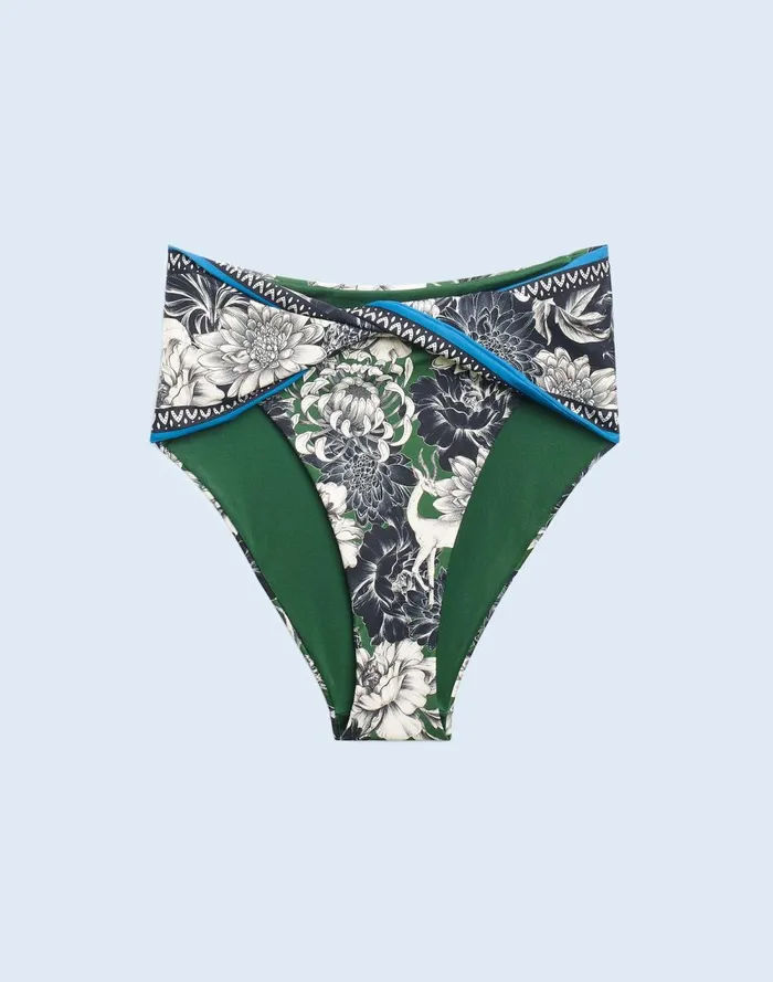 Women Swim Madewell Agua Bendita Lily Bikini Bottom Multi