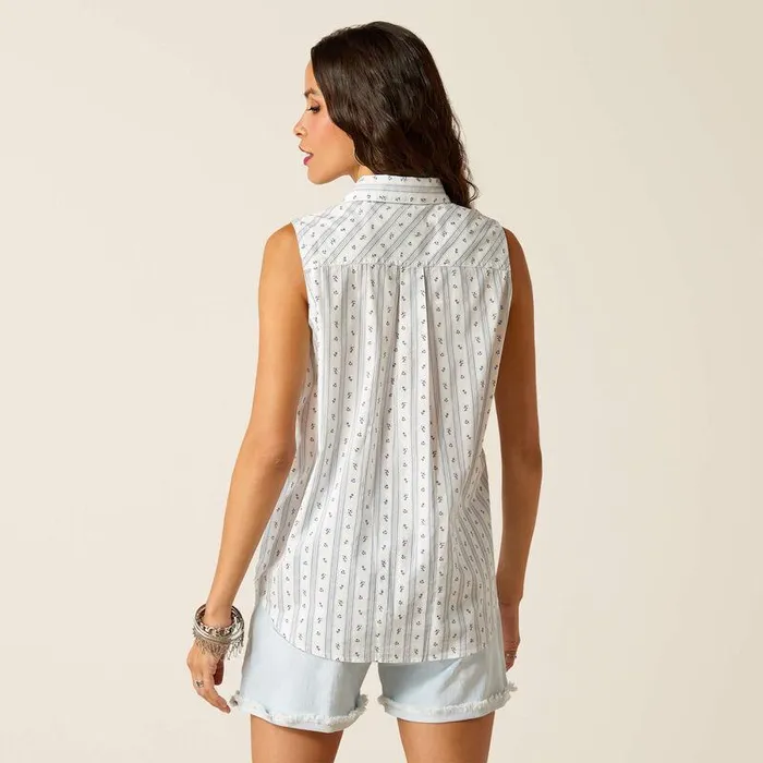 Women TShirts and Tops Ariat Billie Jean Shirt Mama039s Floral Stripe Women TShirts and Tops Ariat Billie Jean Shirt Mama039s Floral Stripe