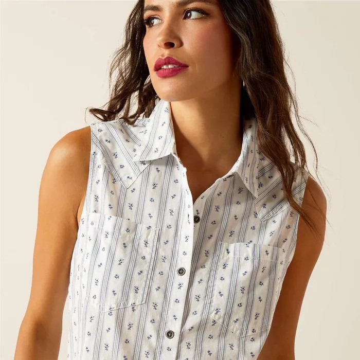 Women TShirts and Tops Ariat Billie Jean Shirt Mama039s Floral Stripe Women TShirts and Tops Ariat Billie Jean Shirt Mama039s Floral Stripe