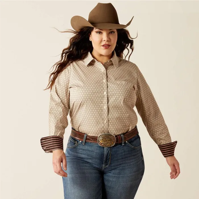 Women TShirts and Tops Ariat Kirby Stretch Shirt Caidan Sea Spray Women TShirts and Tops Ariat Kirby Stretch Shirt Caidan Sea Spray