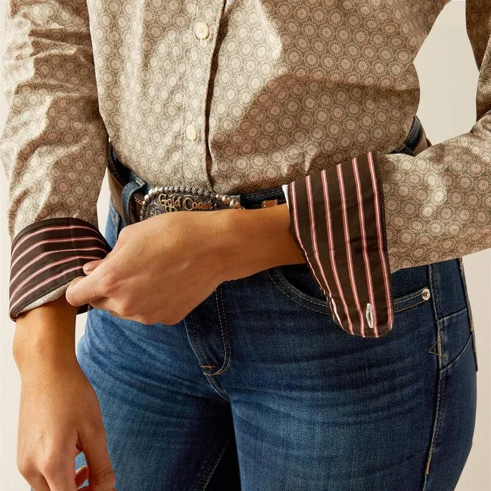 Women TShirts and Tops Ariat Kirby Stretch Shirt Caidan Sea Spray Women TShirts and Tops Ariat Kirby Stretch Shirt Caidan Sea Spray