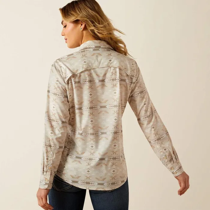 Women TShirts and Tops Ariat VentTEK Stretch Shirt Sandstone Print Women TShirts and Tops Ariat VentTEK Stretch Shirt Sandstone Print