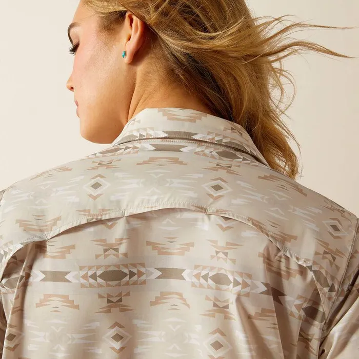 Women TShirts and Tops Ariat VentTEK Stretch Shirt Sandstone Print Women TShirts and Tops Ariat VentTEK Stretch Shirt Sandstone Print