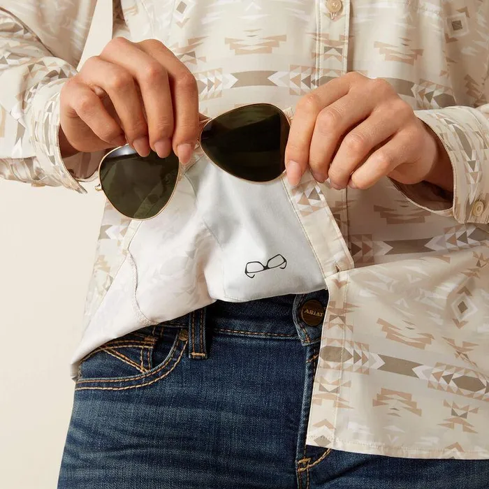Women TShirts and Tops Ariat VentTEK Stretch Shirt Sandstone Print Women TShirts and Tops Ariat VentTEK Stretch Shirt Sandstone Print