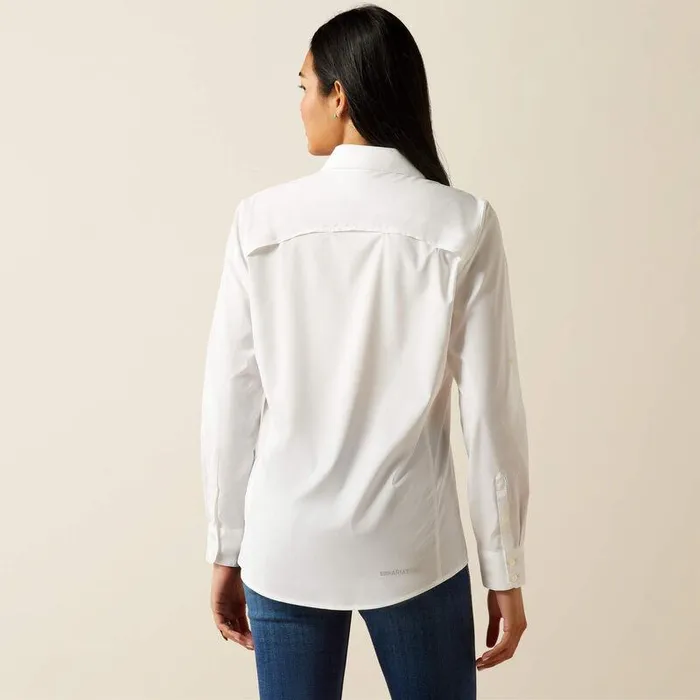Women TShirts and Tops Ariat VentTEK Stretch Shirt White Women TShirts and Tops Ariat VentTEK Stretch Shirt White