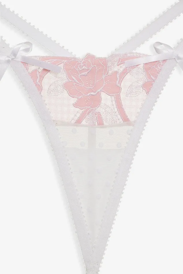 Women Tawny Thong Panty Pink For Love and Lemons Lingerie Women Tawny Thong Panty Pink For Love and Lemons Lingerie