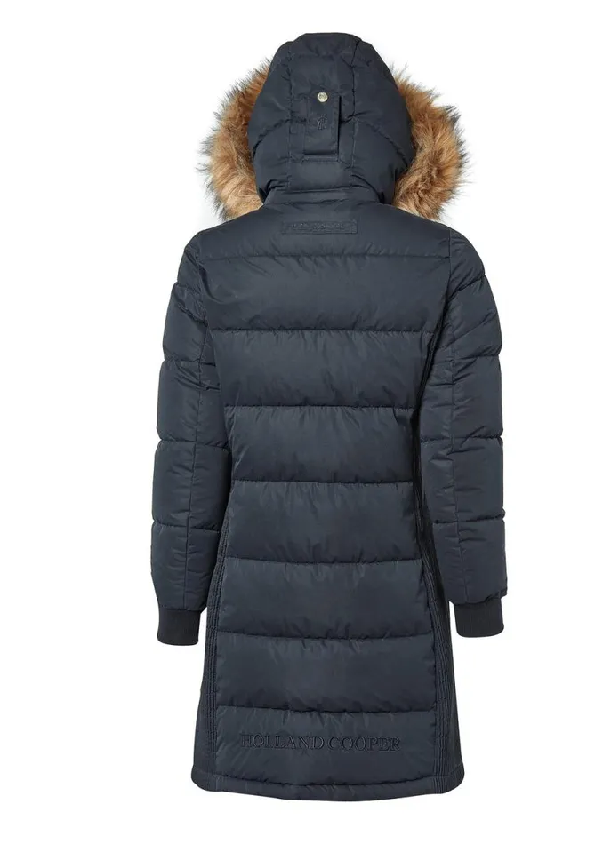Women Team Padded Coat Ink Navy Holland Cooper Coats