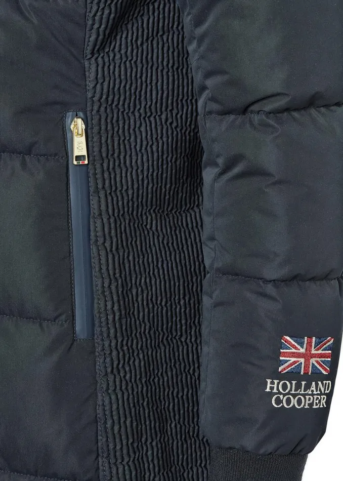 Women Team Padded Coat Ink Navy Holland Cooper Coats