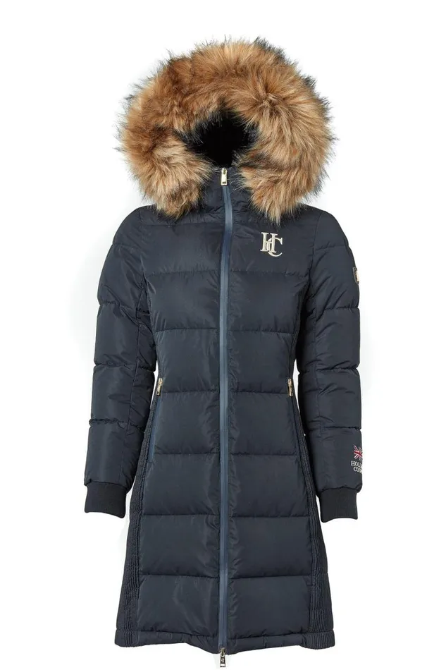 Women Team Padded Coat Ink Navy Holland Cooper Coats