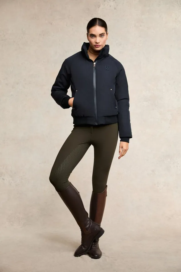 Women Team Waterproof Jacket Ink Navy Mono Holland Cooper Jackets Women Team Waterproof Jacket Ink Navy Mono Holland Cooper Jackets