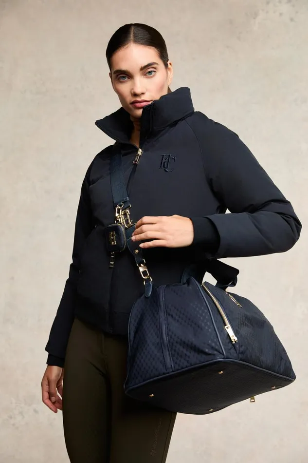 Women Team Waterproof Jacket Ink Navy Mono Holland Cooper Jackets Women Team Waterproof Jacket Ink Navy Mono Holland Cooper Jackets