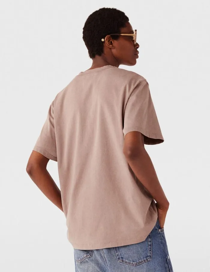 Women Tell Stella Boxy TShirt Taupe Brown Stella McCartney Sweatshirts And TShirts Women Tell Stella Boxy TShirt Taupe Brown Stella McCartney Sweatshirts And TShirts