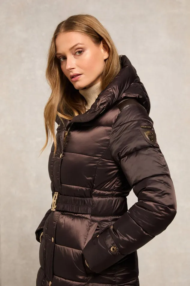 Women The Arosa Longline Coat Chocolate Holland Cooper Coats Women The Arosa Longline Coat Chocolate Holland Cooper Coats