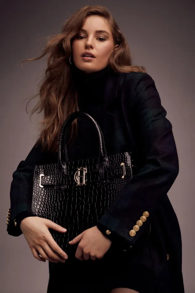 Women The Brompton Tote Black Croc Holland Cooper Tote Bags Women The Brompton Tote Black Croc Holland Cooper Tote Bags