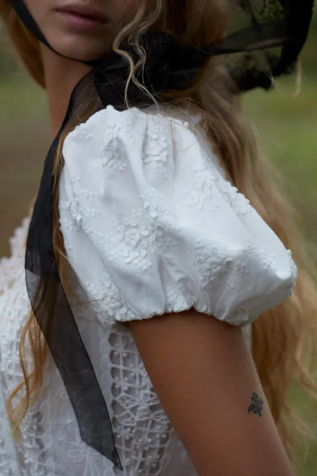 Women Tracy Mini Dress White For Love and Lemons Dresses Women Tracy Mini Dress White For Love and Lemons Dresses