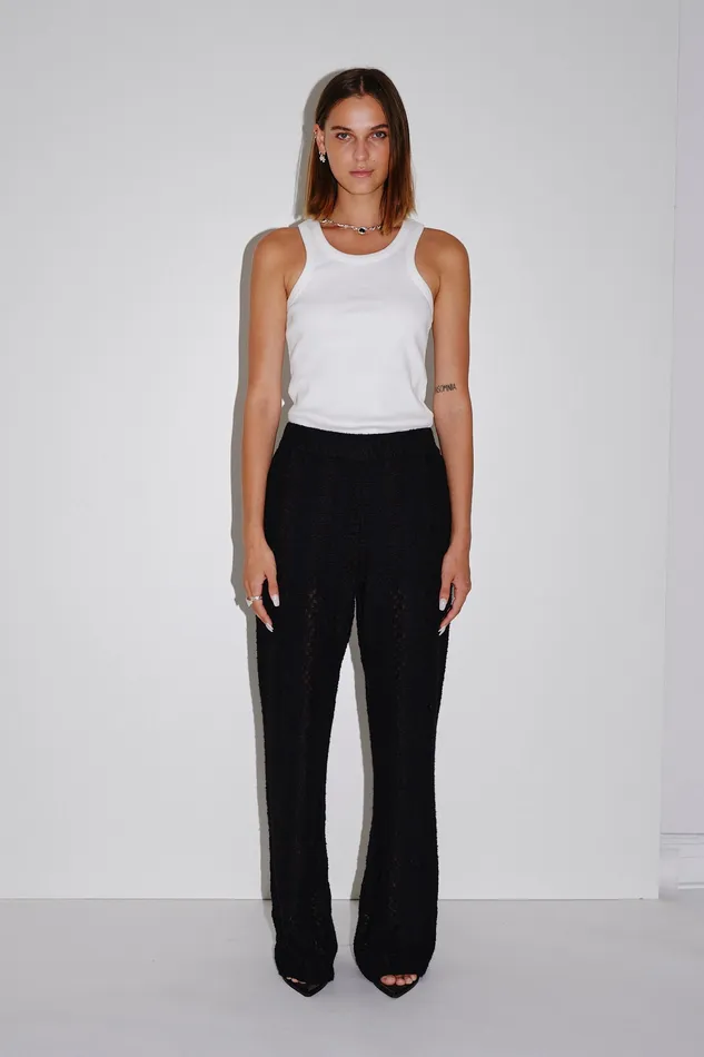 Women Trousers Wonhundred Paige 8211 Black