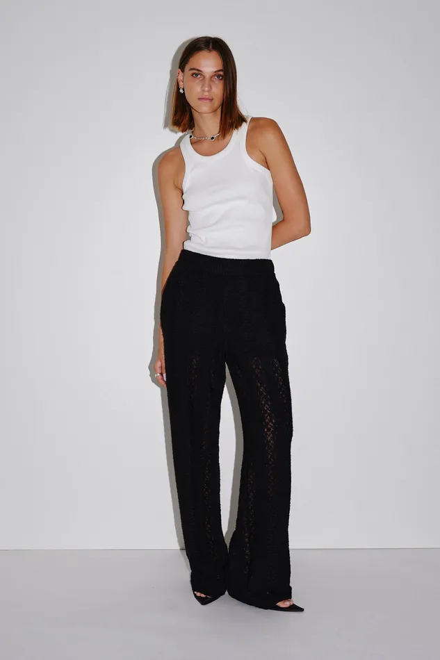 Women Trousers Wonhundred Paige 8211 Black