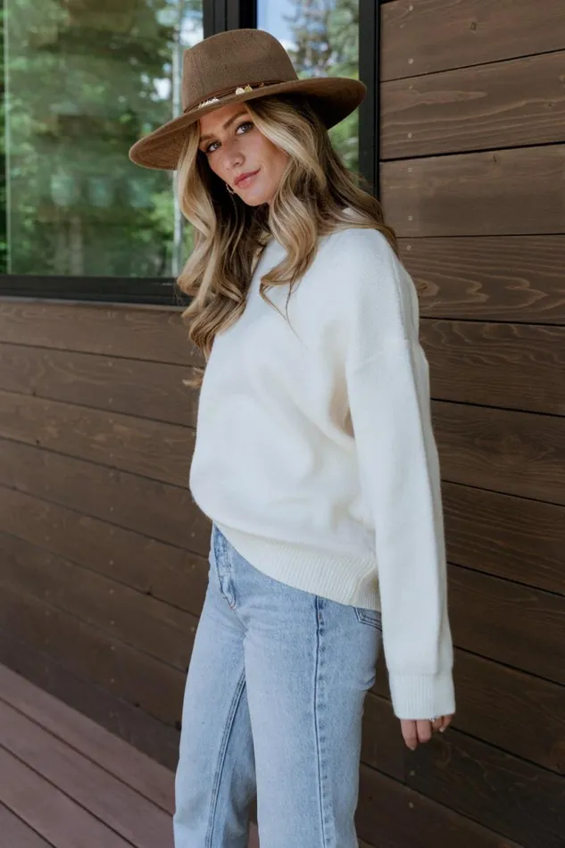 Women Tyson Knit Sweater Cream Baltic Born Sweaters Women Tyson Knit Sweater Cream Baltic Born Sweaters