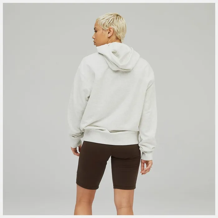 Women Unissentials French Terry Hoodie Sea Salt Heather New Balance Hoodies and Sweatshirts Women Unissentials French Terry Hoodie Sea Salt Heather New Balance Hoodies and Sweatshirts
