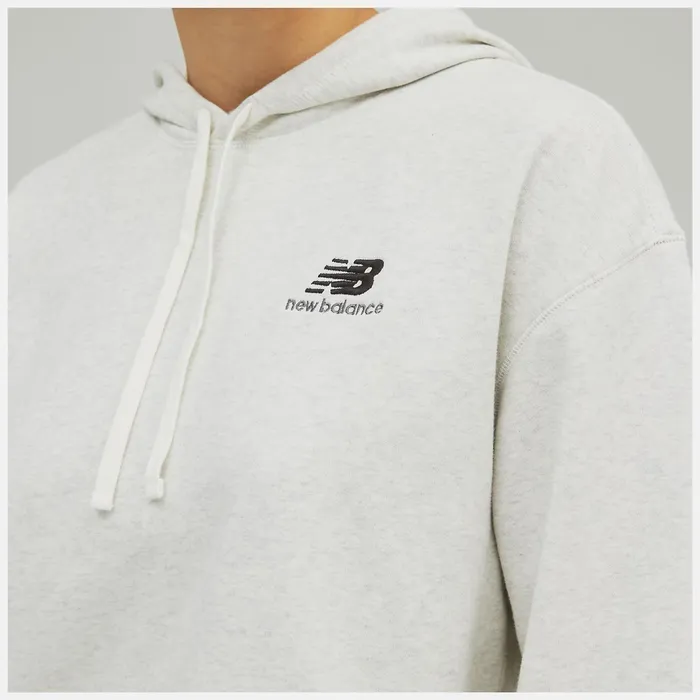 Women Unissentials French Terry Hoodie Sea Salt Heather New Balance Hoodies and Sweatshirts Women Unissentials French Terry Hoodie Sea Salt Heather New Balance Hoodies and Sweatshirts