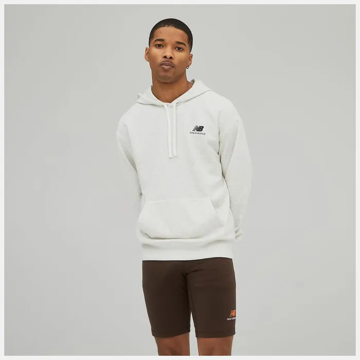 Women Unissentials French Terry Hoodie Sea Salt Heather New Balance Hoodies and Sweatshirts Women Unissentials French Terry Hoodie Sea Salt Heather New Balance Hoodies and Sweatshirts