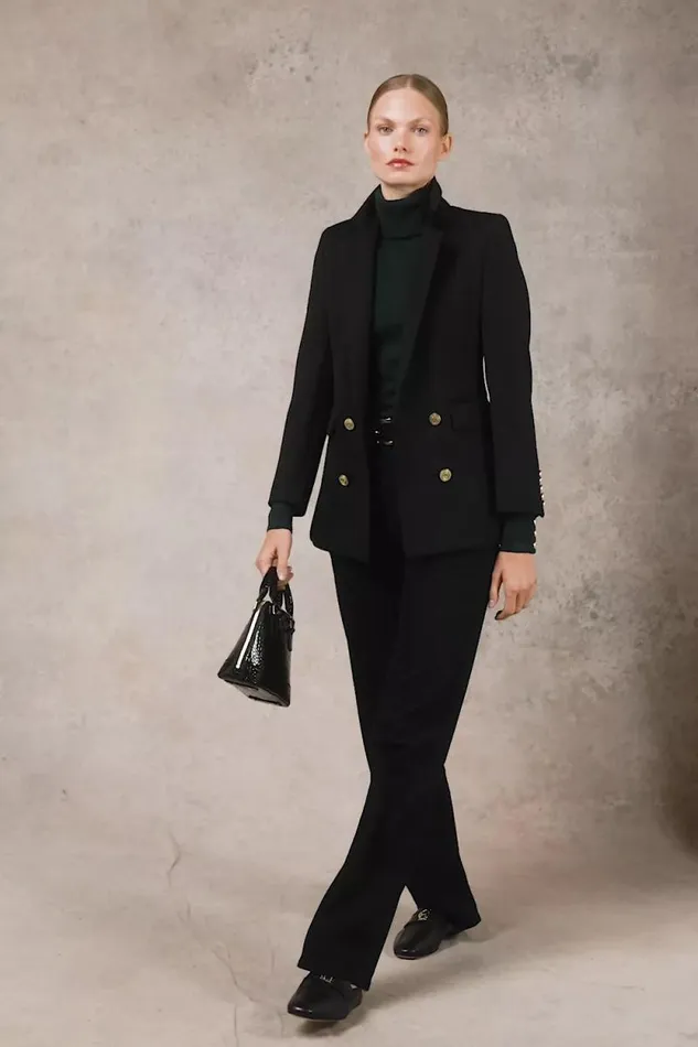 Women Victoria Cashmere Roll Neck Emerald Holland Cooper Knitwear Women Victoria Cashmere Roll Neck Emerald Holland Cooper Knitwear