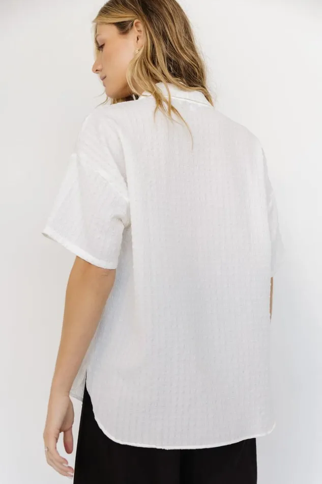 Women Vigil Button Down Top Off White Baltic Born Blouses and Shirts Women Vigil Button Down Top Off White Baltic Born Blouses and Shirts