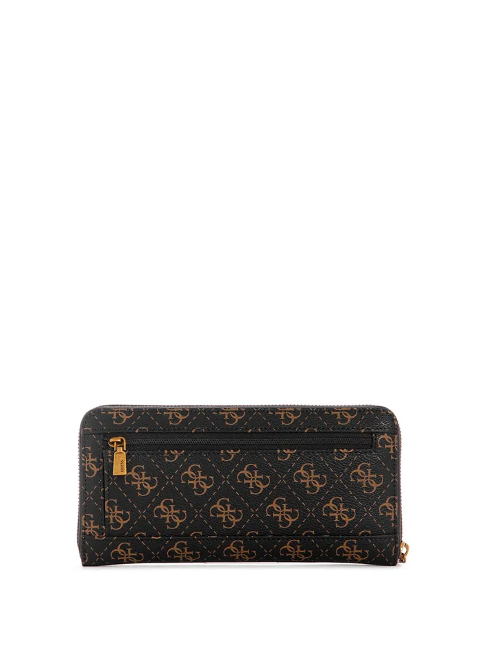 Women Wallets GUESS Brown Logo Nell Large Wallet Women Wallets GUESS Brown Logo Nell Large Wallet