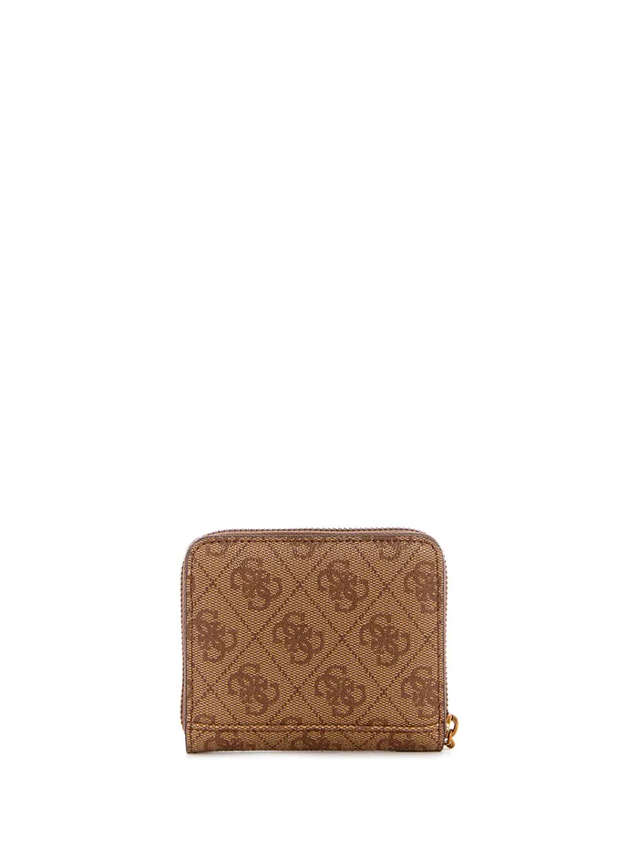Women Wallets GUESS Latte Logo Laurel Small Wallet Women Wallets GUESS Latte Logo Laurel Small Wallet