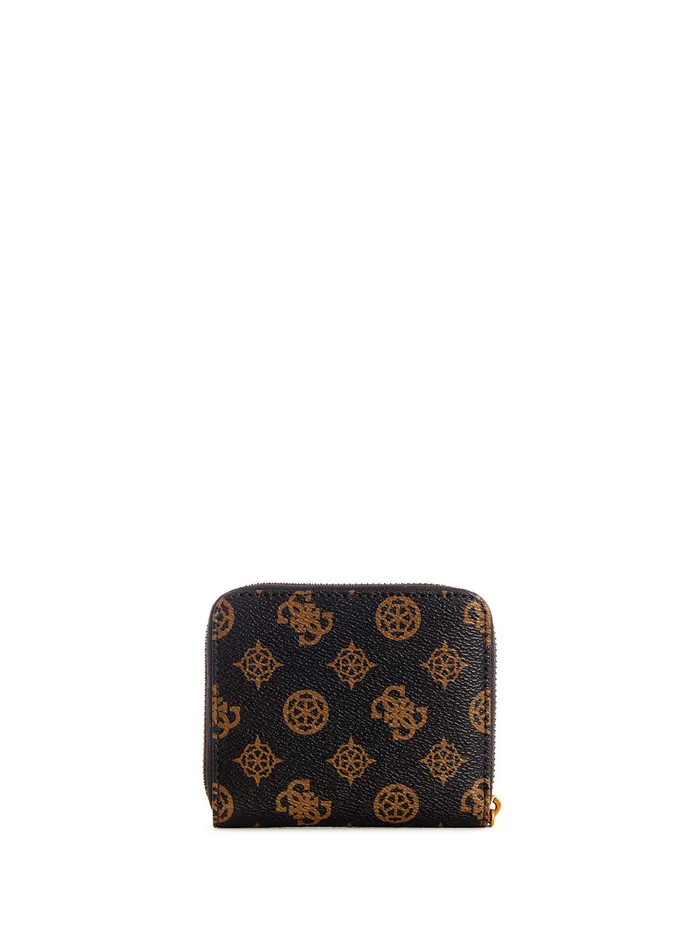 Women Wallets GUESS Mocha Centre Stage Small Wallet Women Wallets GUESS Mocha Centre Stage Small Wallet
