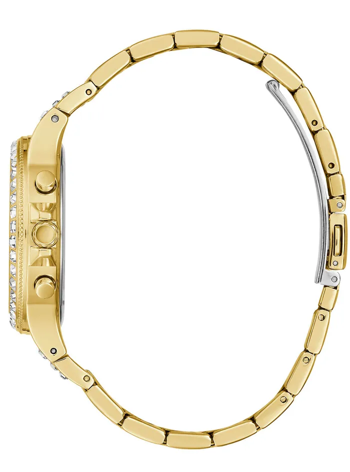 Women Watches GUESS Gold Crystal Moonlight Watch Women Watches GUESS Gold Crystal Moonlight Watch
