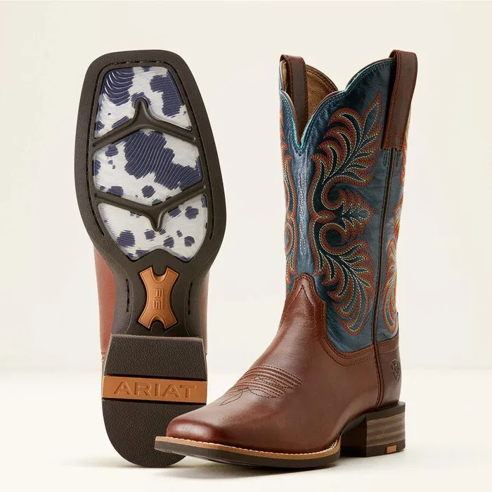 Women Western Boots Ariat Gillette Western Boot Vintage Caramelendless Sea