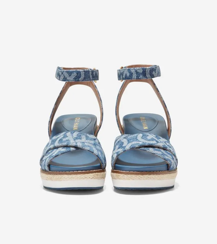 Women Women039s Cloudfeel Espadrille Wedge Sandal Blue Cole Haan Sandals Women Women039s Cloudfeel Espadrille Wedge Sandal Blue Cole Haan Sandals