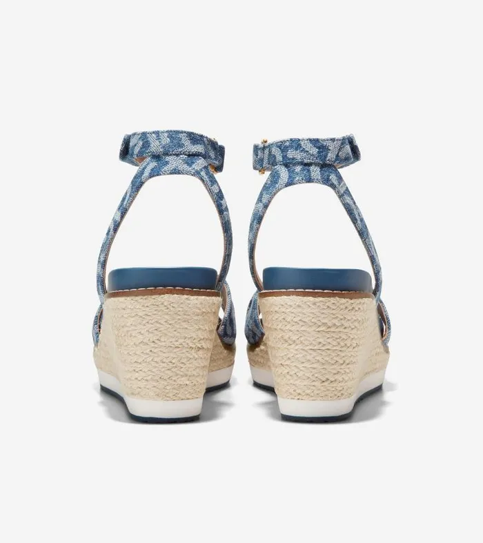 Women Women039s Cloudfeel Espadrille Wedge Sandal Blue Cole Haan Sandals Women Women039s Cloudfeel Espadrille Wedge Sandal Blue Cole Haan Sandals