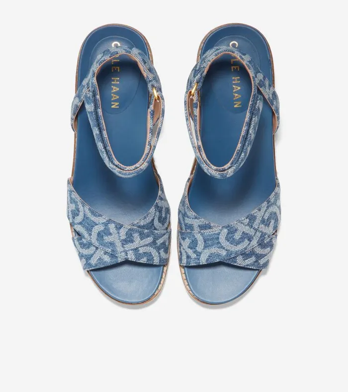 Women Women039s Cloudfeel Espadrille Wedge Sandal Blue Cole Haan Sandals Women Women039s Cloudfeel Espadrille Wedge Sandal Blue Cole Haan Sandals