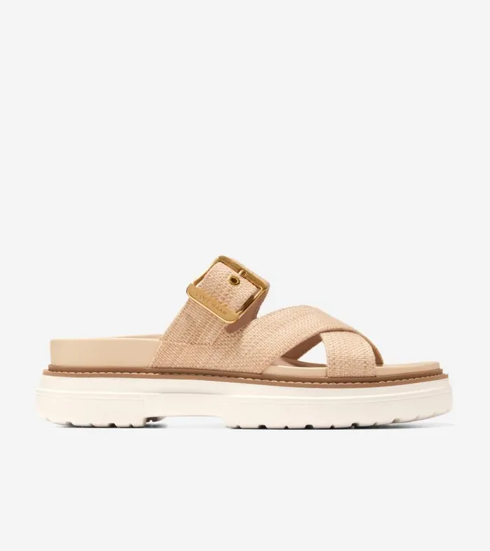 Women Women039s Fraya Slide Sandals Beige Cole Haan Sandals