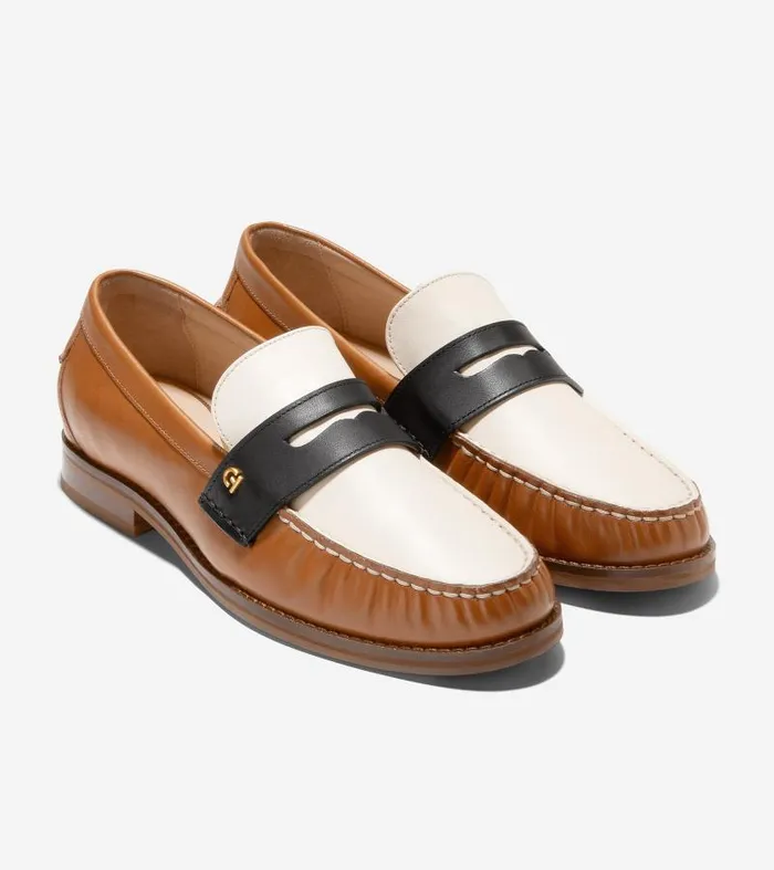 Women Women039s Luxe Pinch Penny Loafer Brown Cole Haan Loafers and Drivers Women Women039s Luxe Pinch Penny Loafer Brown Cole Haan Loafers and Drivers