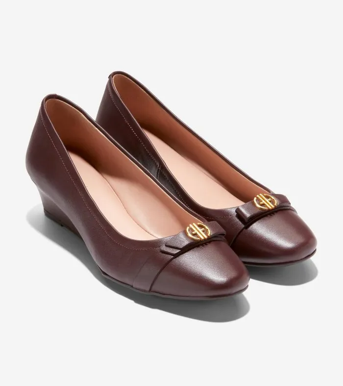 Women Women039s Malta Wedge Brown Cole Haan Pumps and Wedges Women Women039s Malta Wedge Brown Cole Haan Pumps and Wedges