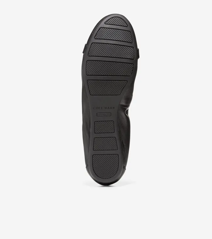 Women Women039s Tova Bow Ballet Black Cole Haan Flats and SlipOns Women Women039s Tova Bow Ballet Black Cole Haan Flats and SlipOns