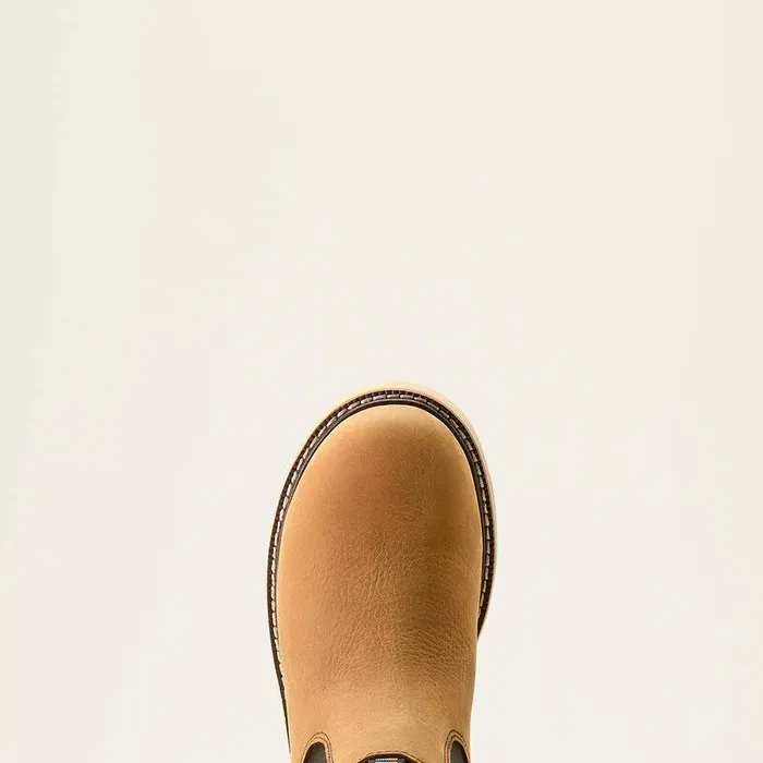 Women Work Boots and Shoes Ariat Rebar Wedge Chelsea Waterproof Work Boot Antique Brown Women Work Boots and Shoes Ariat Rebar Wedge Chelsea Waterproof Work Boot Antique Brown