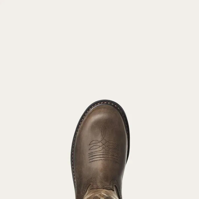 Women Work Boots and Shoes Ariat Riveter CSA Waterproof Composite Toe Work Boot Dark Brown Women Work Boots and Shoes Ariat Riveter CSA Waterproof Composite Toe Work Boot Dark Brown
