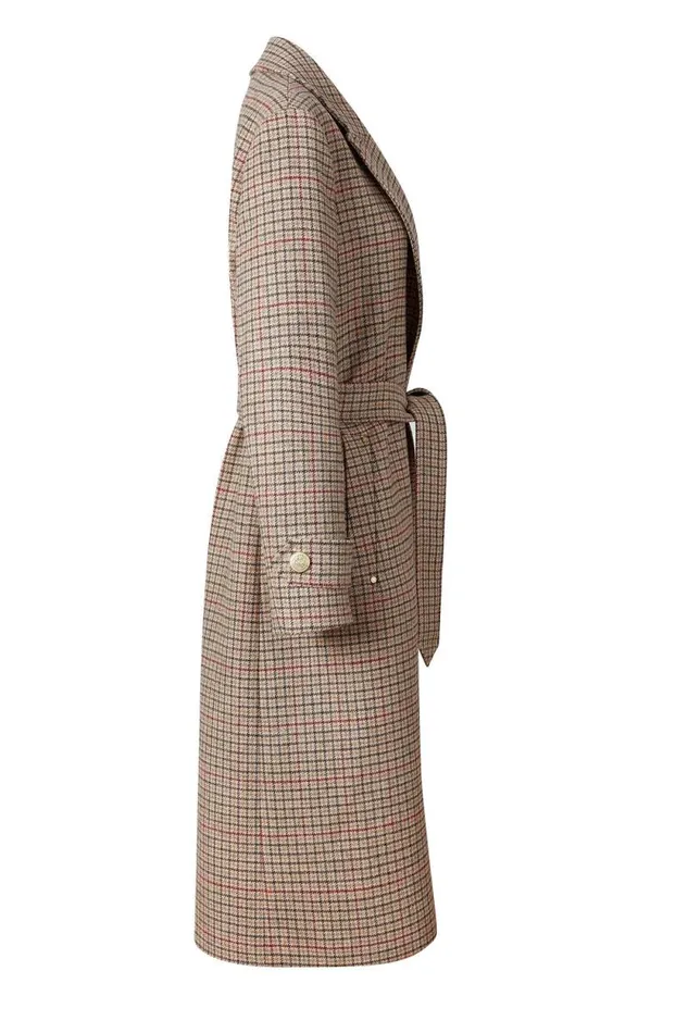 Women Wrap Coat Charlton Tweed Holland Cooper Tailoring