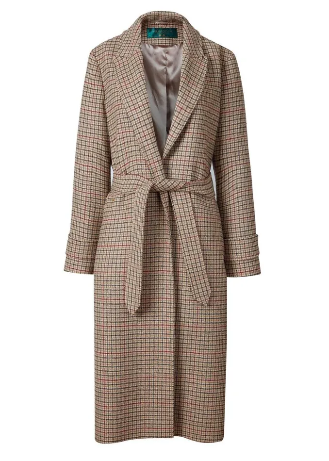 Women Wrap Coat Charlton Tweed Holland Cooper Tailoring