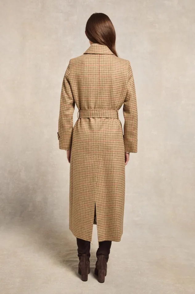 Women Wrap Coat Charlton Tweed Holland Cooper Tailoring