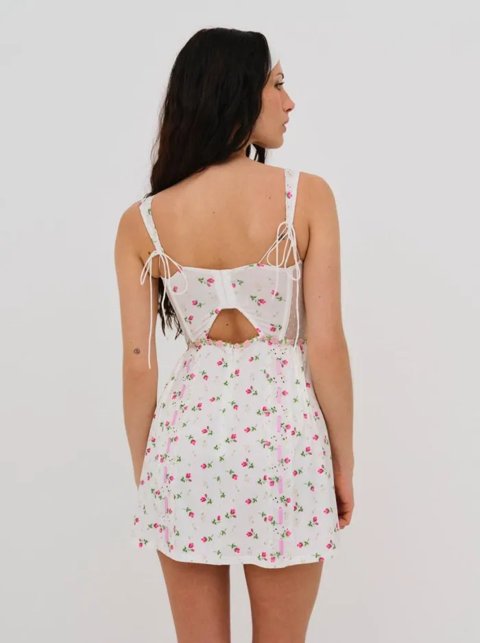 Women Xander Slip Dress White For Love and Lemons Lingerie Women Xander Slip Dress White For Love and Lemons Lingerie