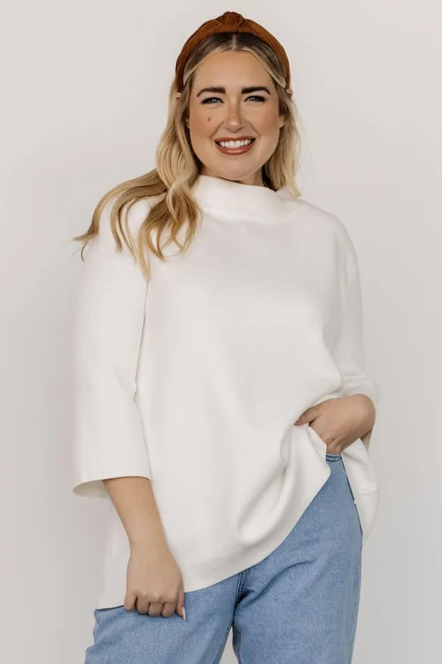 Women Zola Bell Sleeve Sweater Off White Baltic Born Sweaters Women Zola Bell Sleeve Sweater Off White Baltic Born Sweaters